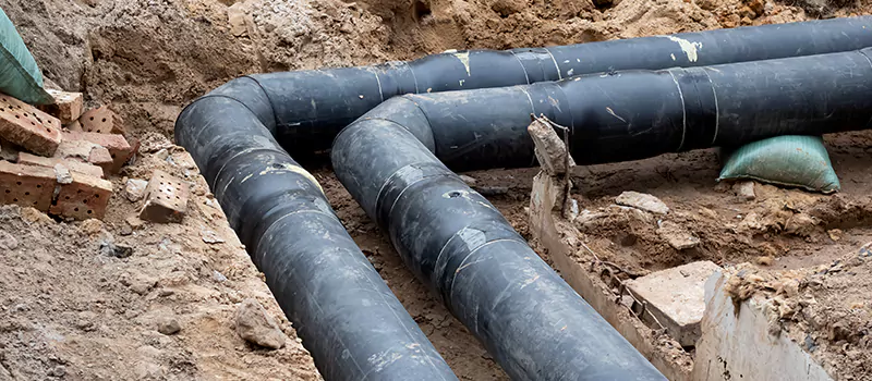 Residential Underground Pipe Replacement in Keswick, Ontario