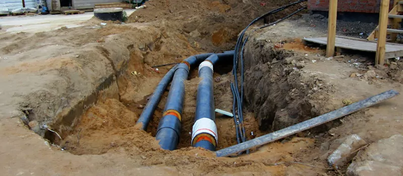 Main Water Line Installation in Keswick, Ontario
