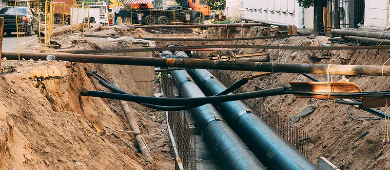 Underground Drainage Pipe Replacement in Keswick, ON